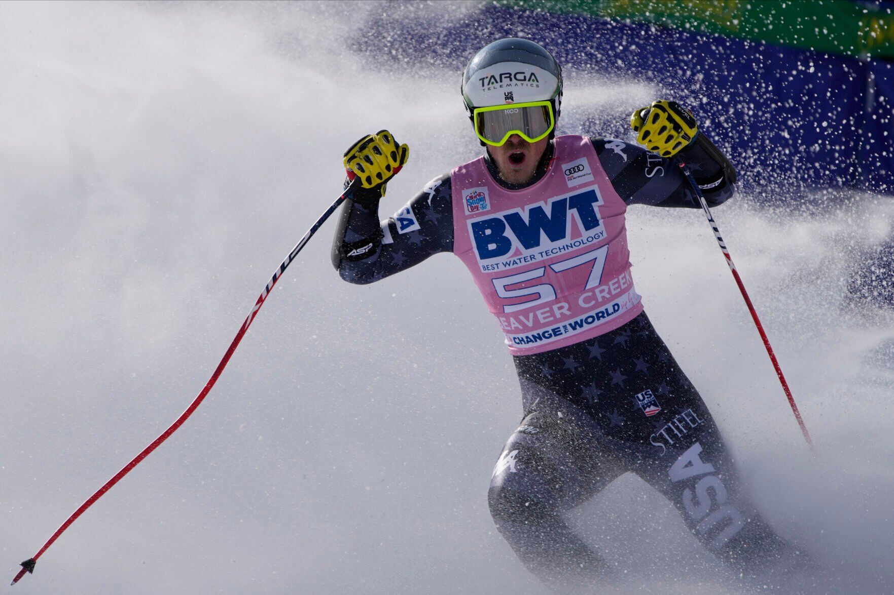 APTOPIX WCup Mens Super-G Skiing